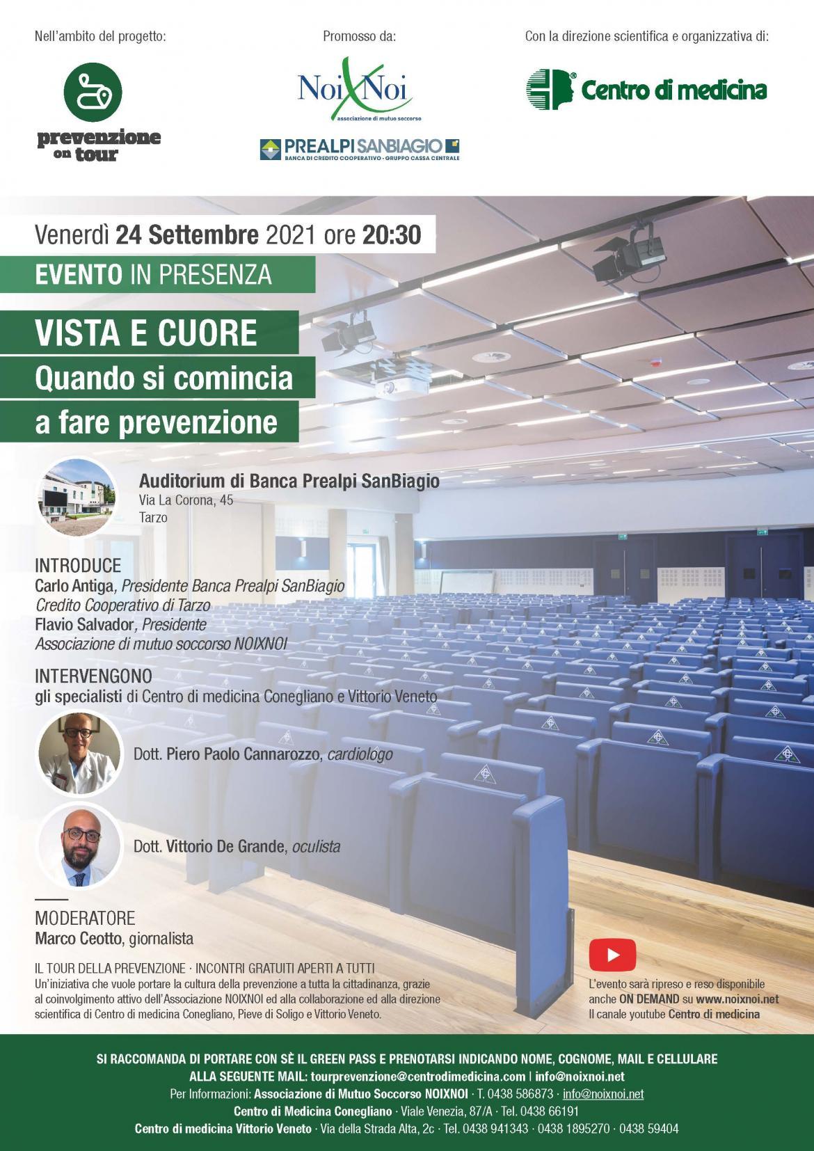 VISTA e CUORE: quando si comincia a fare prevenzione