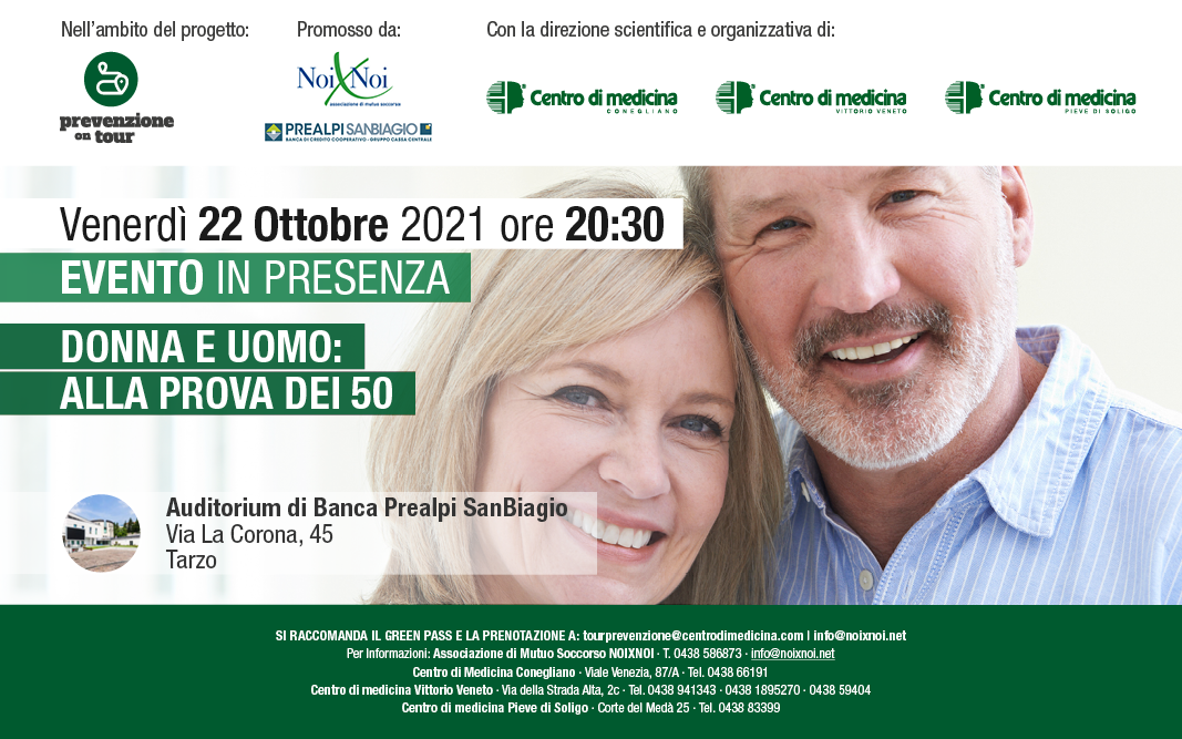 DONNA e UOMO: alla prova dei 50