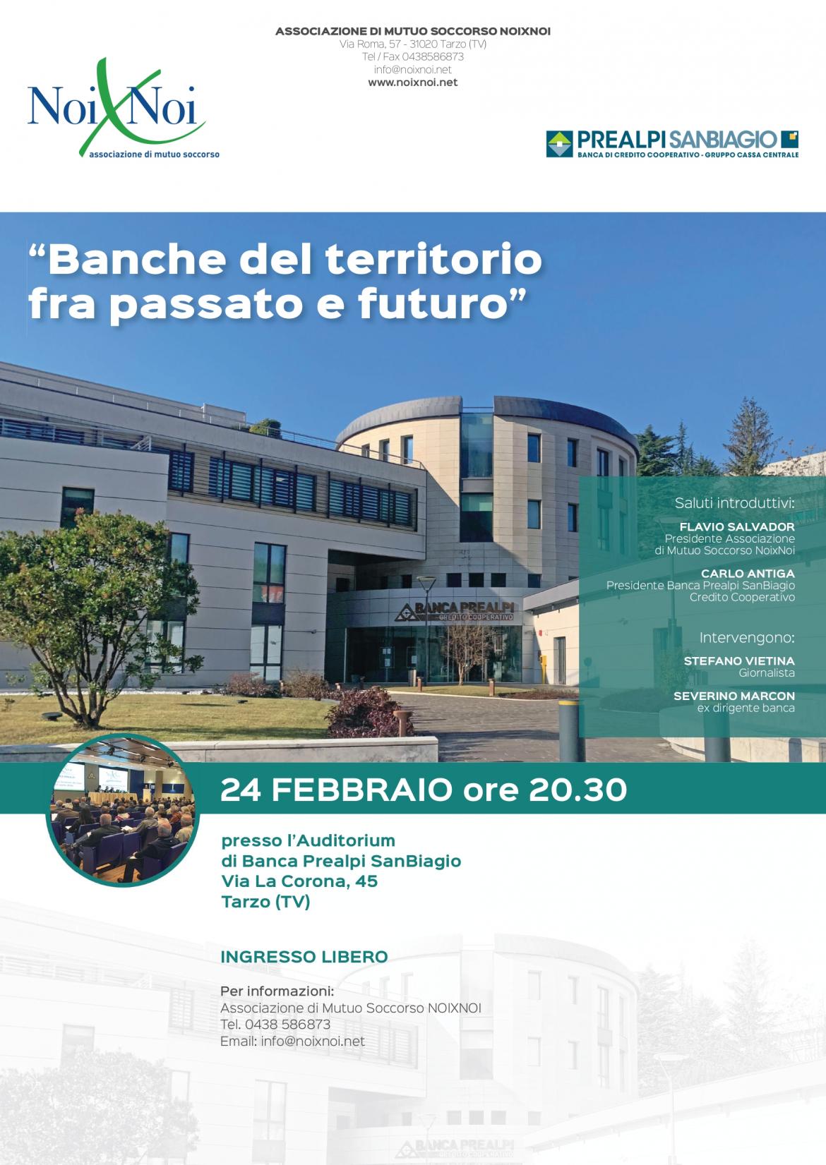 BANCHE DEL TERRITORIO FRA PASSATO E FUTURO