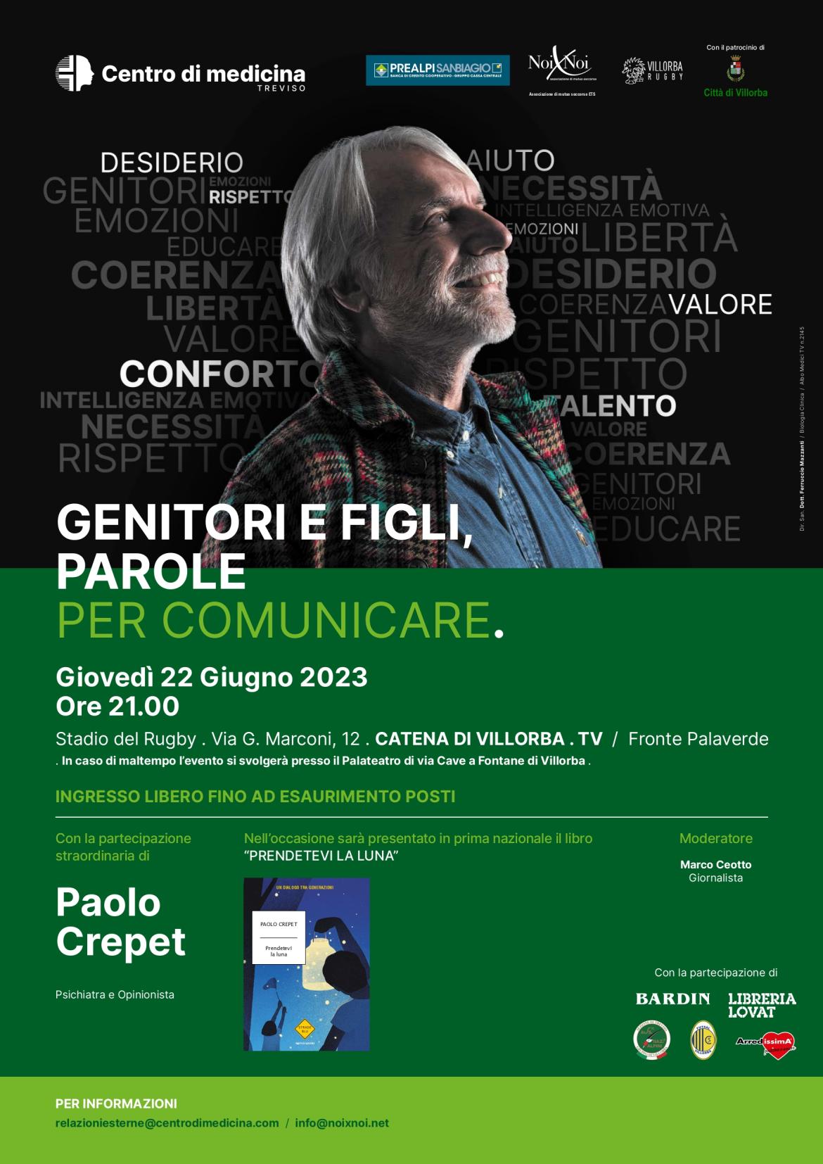 INCONTRO CON PAOLO CREPET