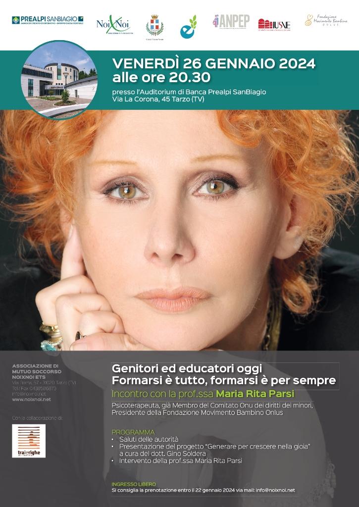 Incontro con la prof.ssa Maria Rita Parsi