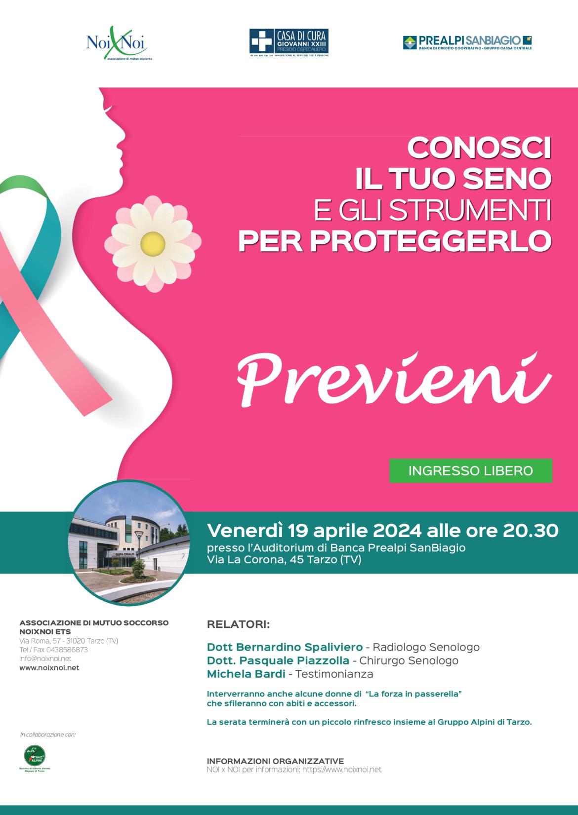CONOSCI IL TUO SENO E GLI STRUMENTI PER PROTEGGERLO