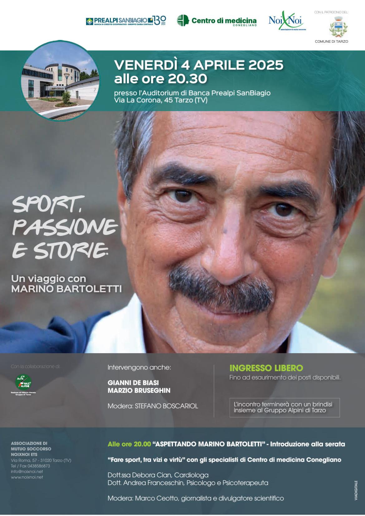INCONTRO CON MARINO BARTOLETTI