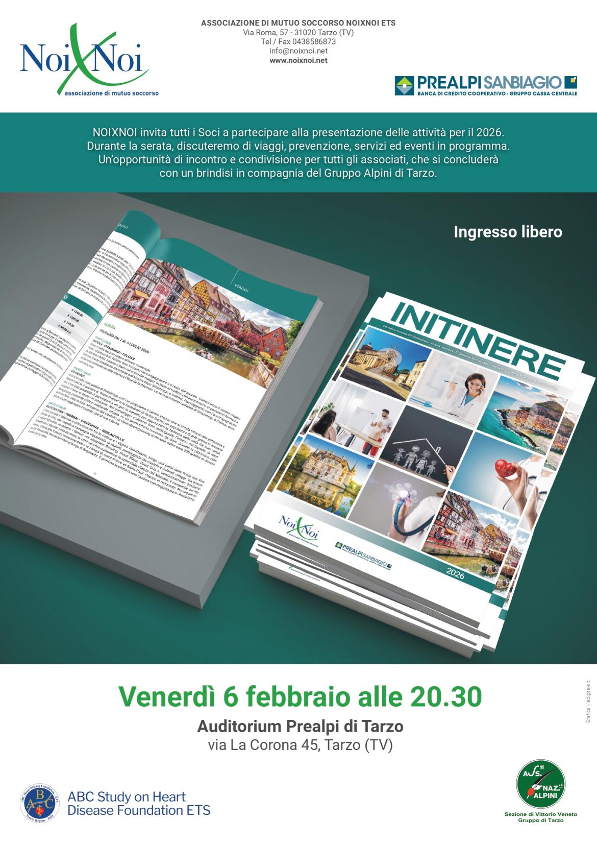 SERATA DI PRESENTAZIONE PROGRAMMA 2026