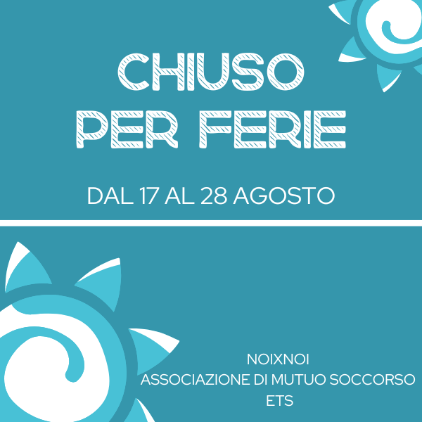 Chiusura per ferie